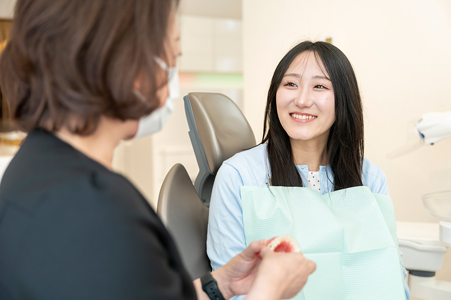仮合わせと調整